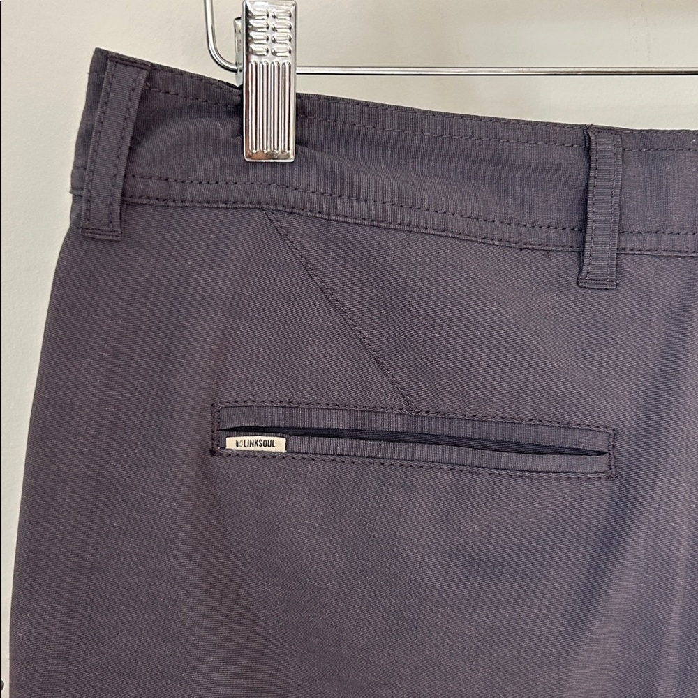Men's Linksoul Boardwalker Golf Gray Shorts - Picture 6 of 9